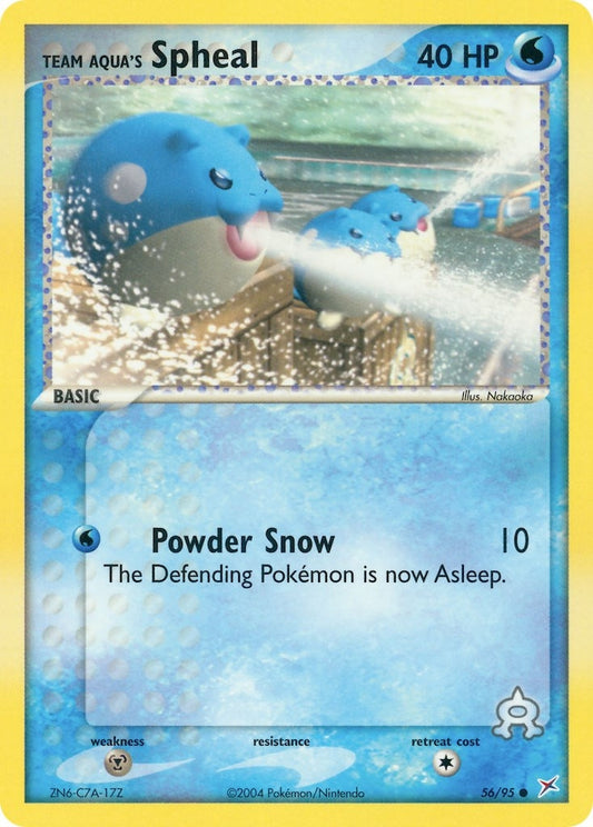 Team Aqua's Spheal (56/95) (MA)