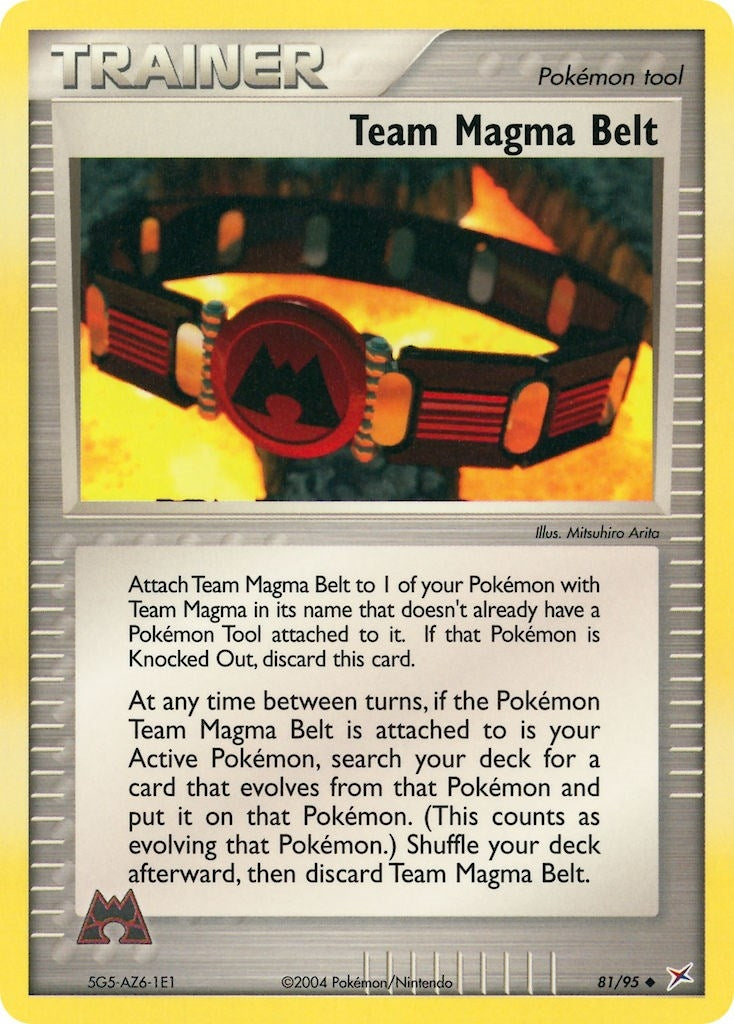 Team Magma Belt (81/95) (MA)