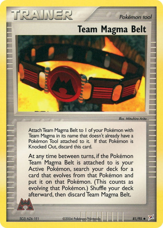 Team Magma Belt (81/95) (MA)