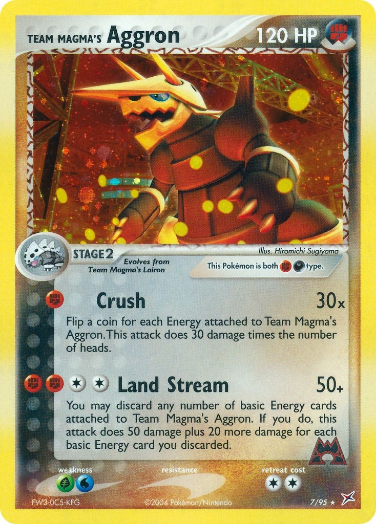 Team Magma's Aggron (7/95) (MA)