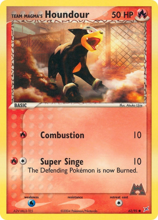 Team Magma's Houndour (62/95) (MA)