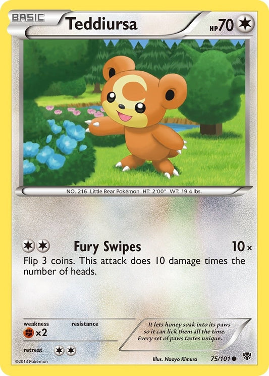 Teddiursa (75/101) (PLB)
