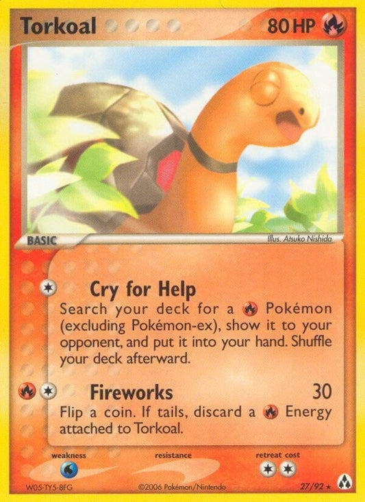 Torkoal (27/92) (LM)