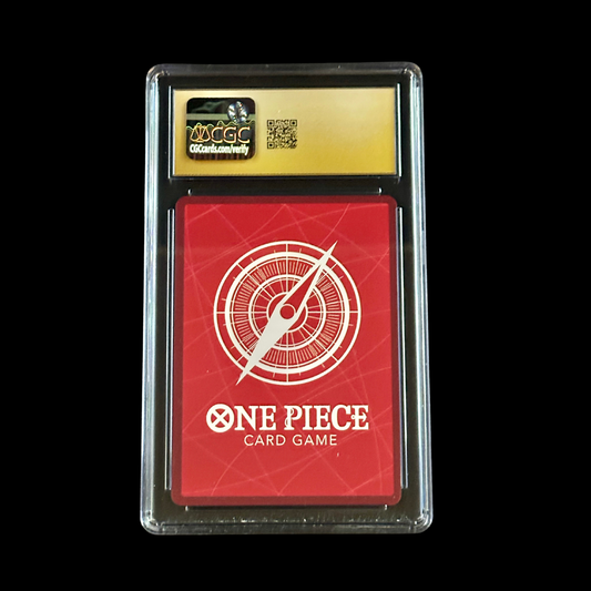 One Piece Slab Koby OP11-001 Alternate Art Parallel CGC Pristine 10 2025