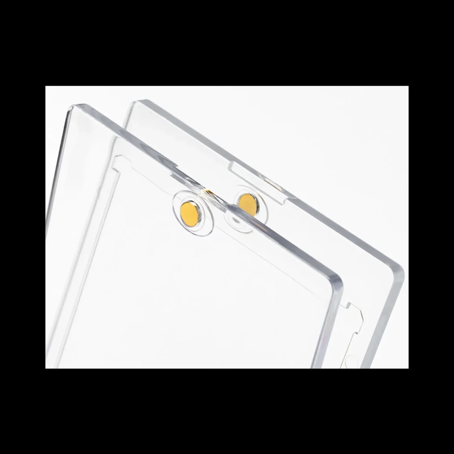 Acrylic One Touch Magnetic Card Holder 35pt