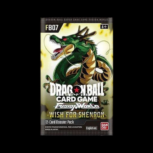 Dragon Ball Super Fusion World Wish For Shenron FB07 Booster Pack
