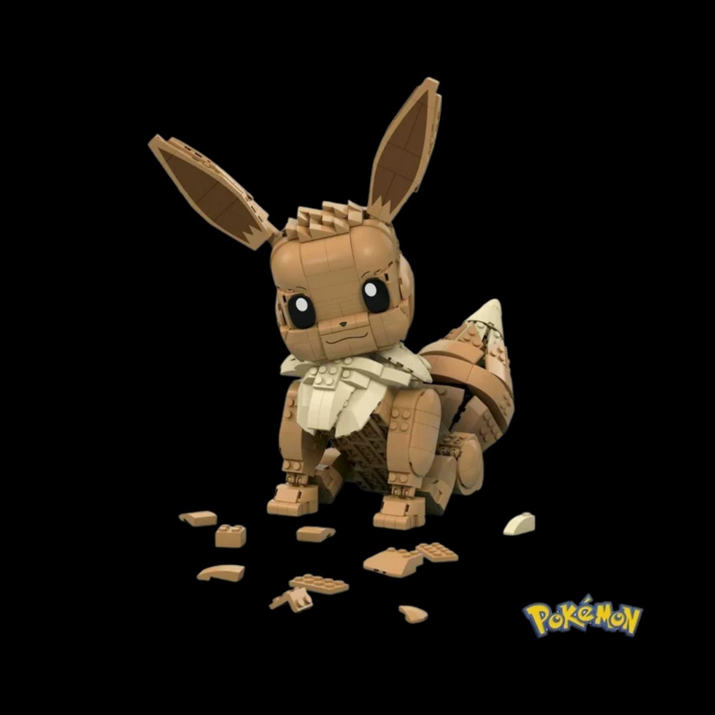 Mega Construx Pokemon Jumbo Eevee 824 Pieces