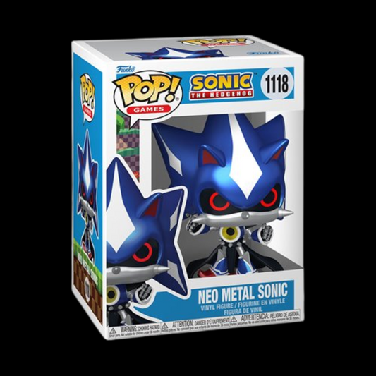 Sonic the Hedgehog Neo Metal Sonic Metallic Funko Pop! Vinyl Figure #1118