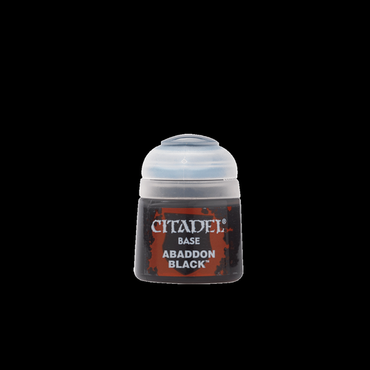 Warhammer Citadel Base Abaddon Black Paint 12ML