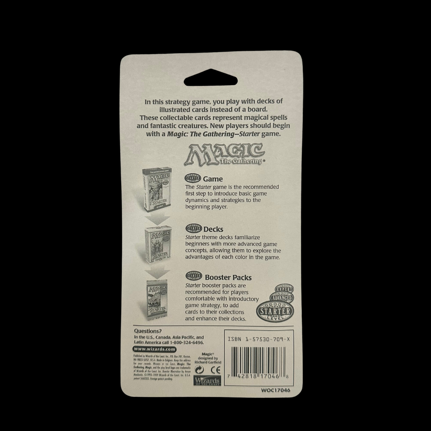 MTG Magic The Gathering Starter Blister Pack 1999