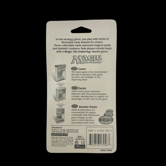 MTG Magic The Gathering Starter Blister Pack 1999