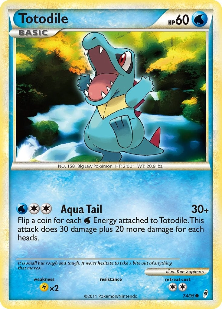 Totodile (74/95) (CL)