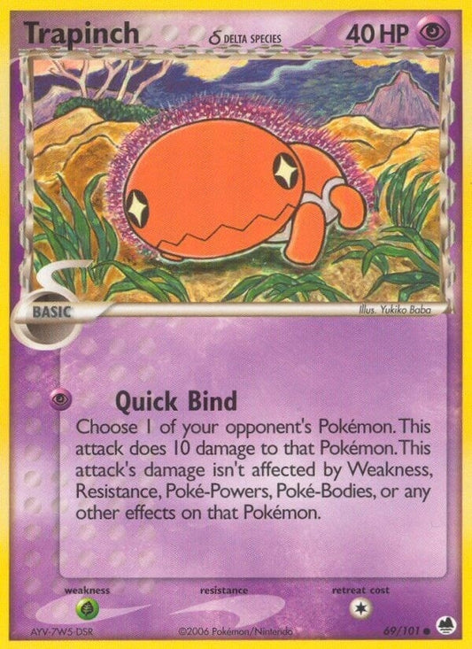 Trapinch - 069/101 (Delta Species) (69/101) (DF)