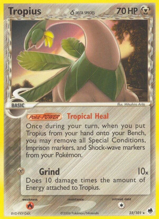 Tropius (Delta Species) (23/101) (DF)