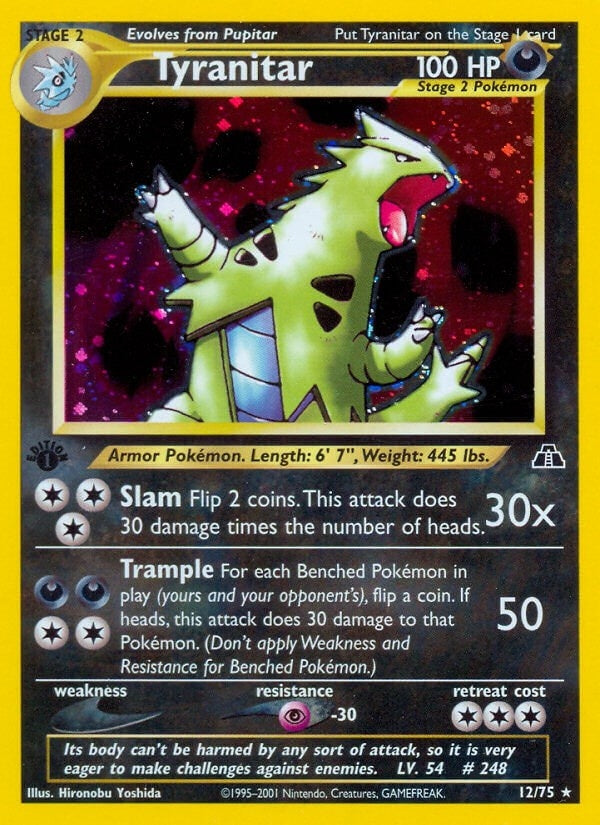 Tyranitar (12) (12/75) (N2)