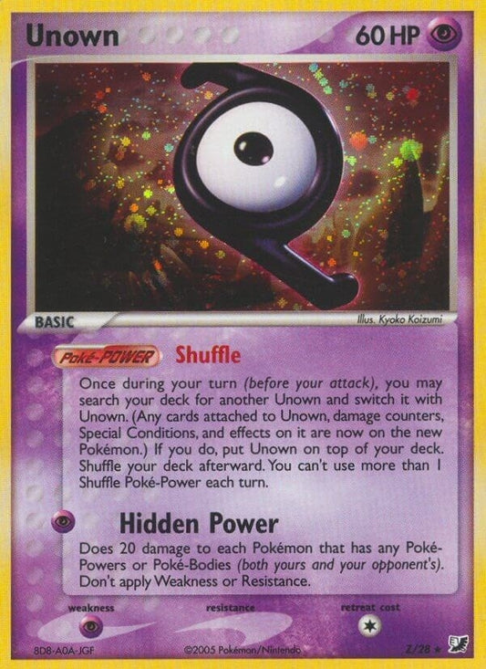 Unown (Z) (Z/28) (UF)