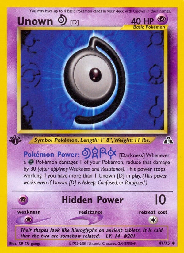 Unown [D] (47/75) (N2)
