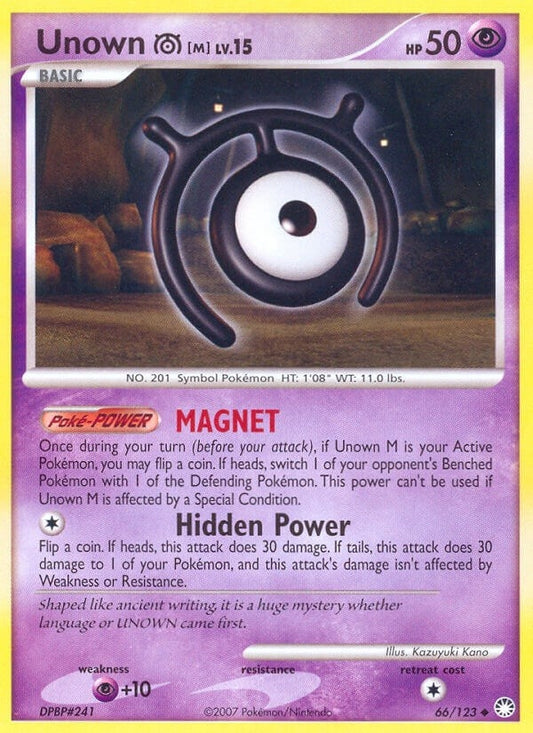 Unown [M] (66/123) (MT)