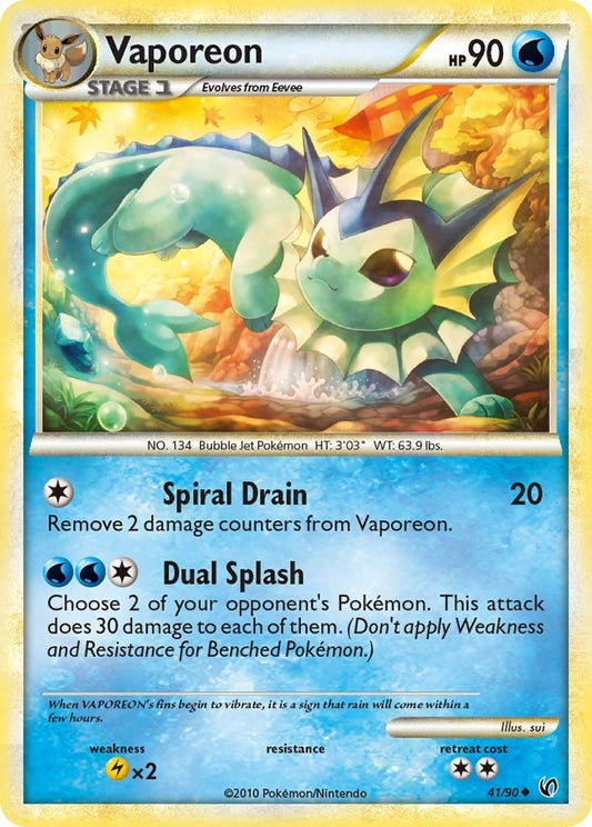 Vaporeon (41/90) (UD)