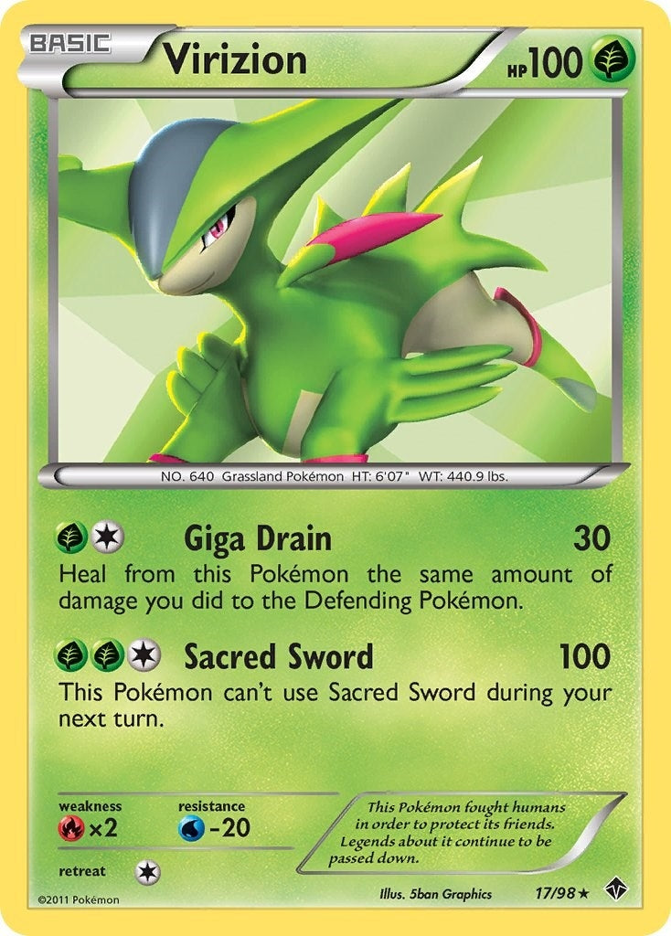 Virizion (17/98) (Emerging Powers) (EPO)