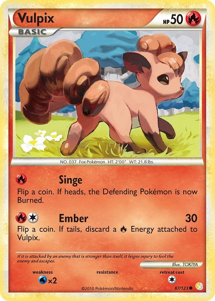 Vulpix (87/123) (HS)