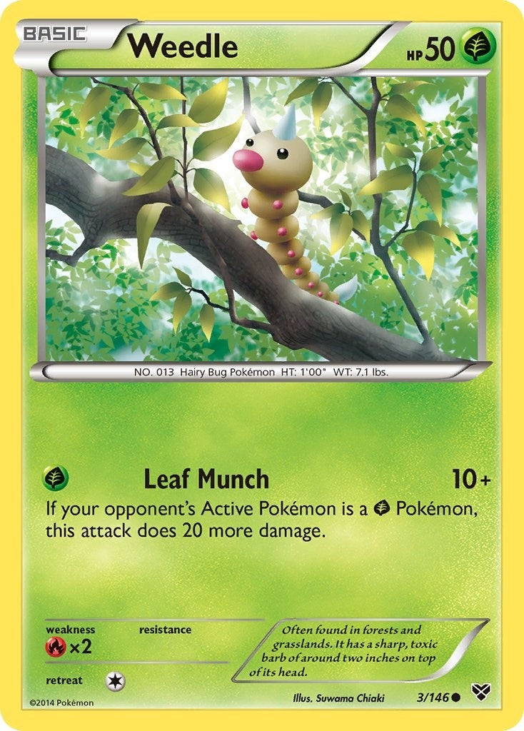 Weedle (3/146) (XY)