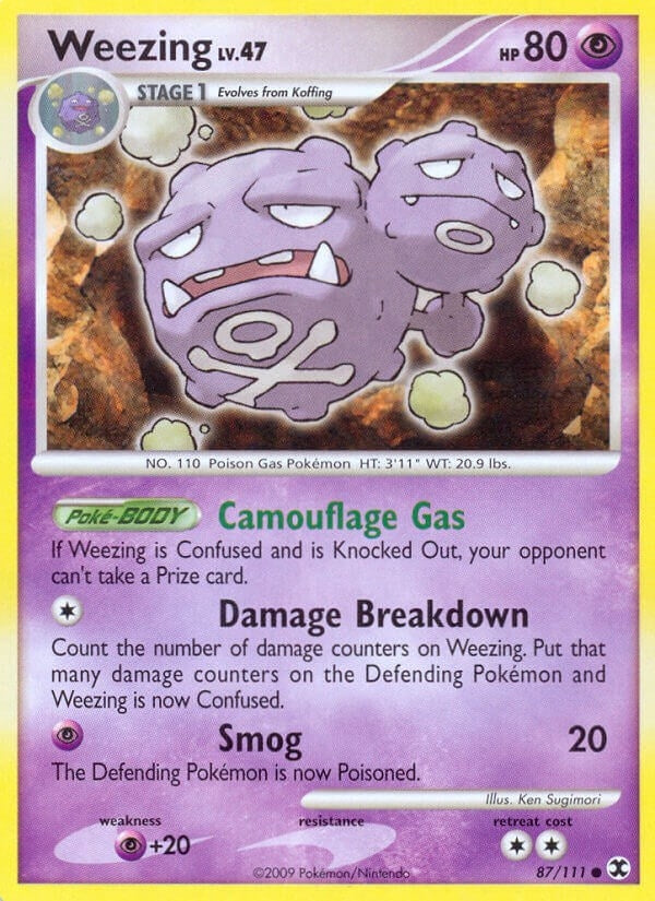 Weezing (87/111) (RR)