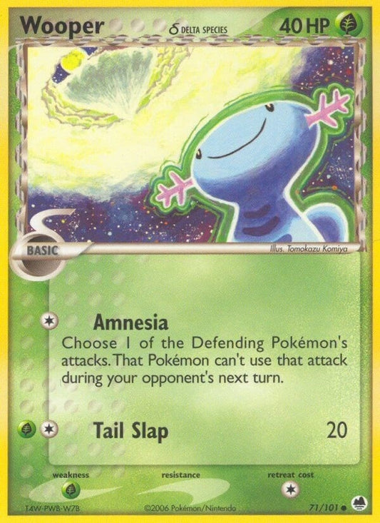 Wooper (Delta Species) (71/101) (DF)