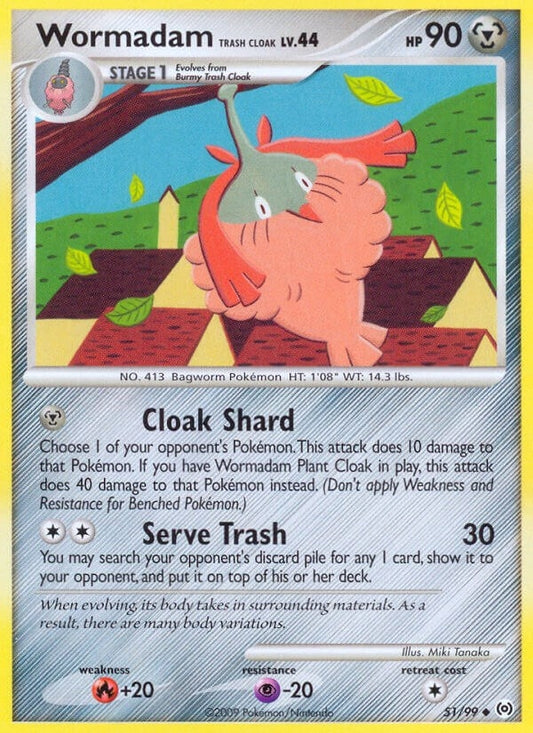 Wormadam Trash Cloak (51/99) (AR)