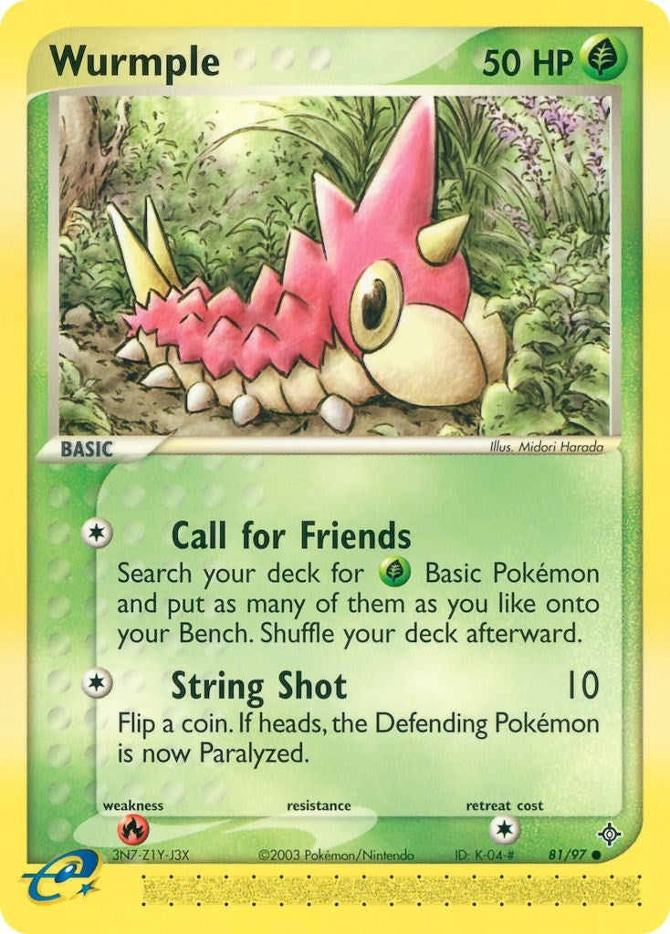 Wurmple (81/97) (DR)