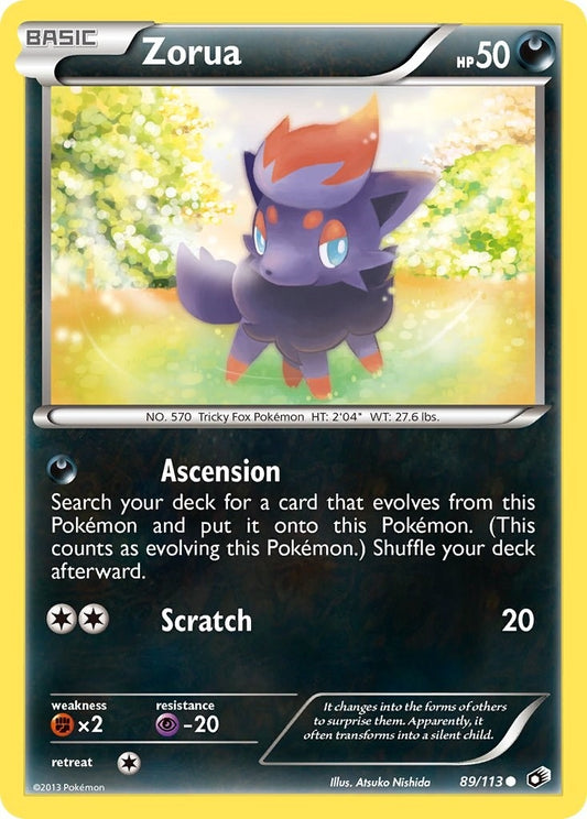 Zorua (89/113) (LTR)