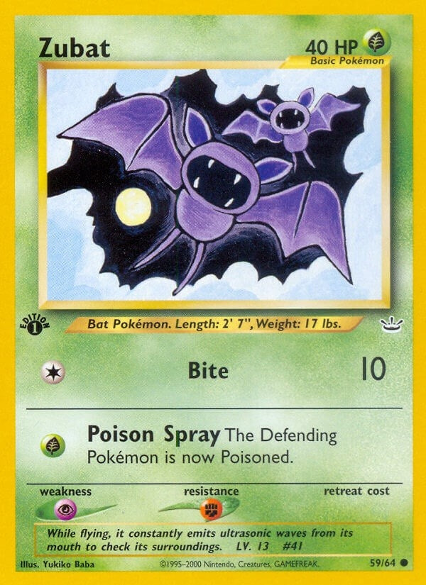 Zubat (59/64) (N3)