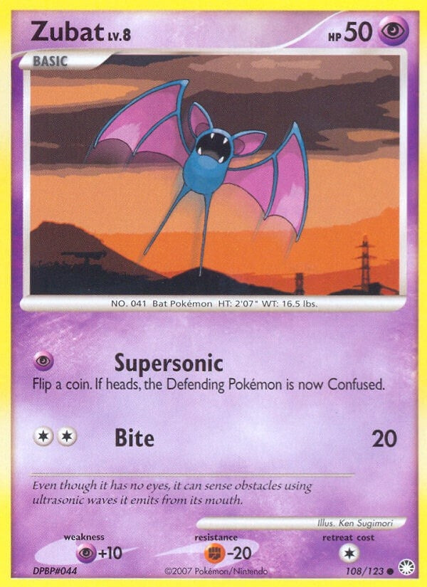Zubat (108/123) (MT)