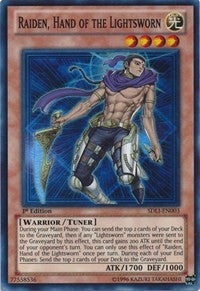 Raiden, Hand of the Lightsworn (SDLI-EN003) (SDLI)