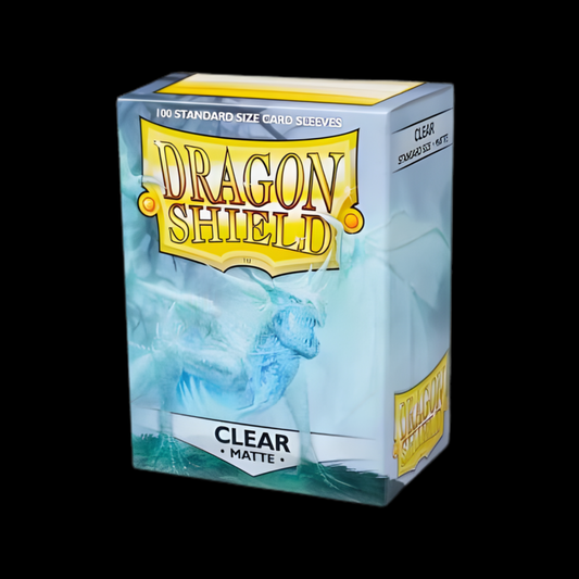 Dragon Shield Matte Clear Sleeves 100x