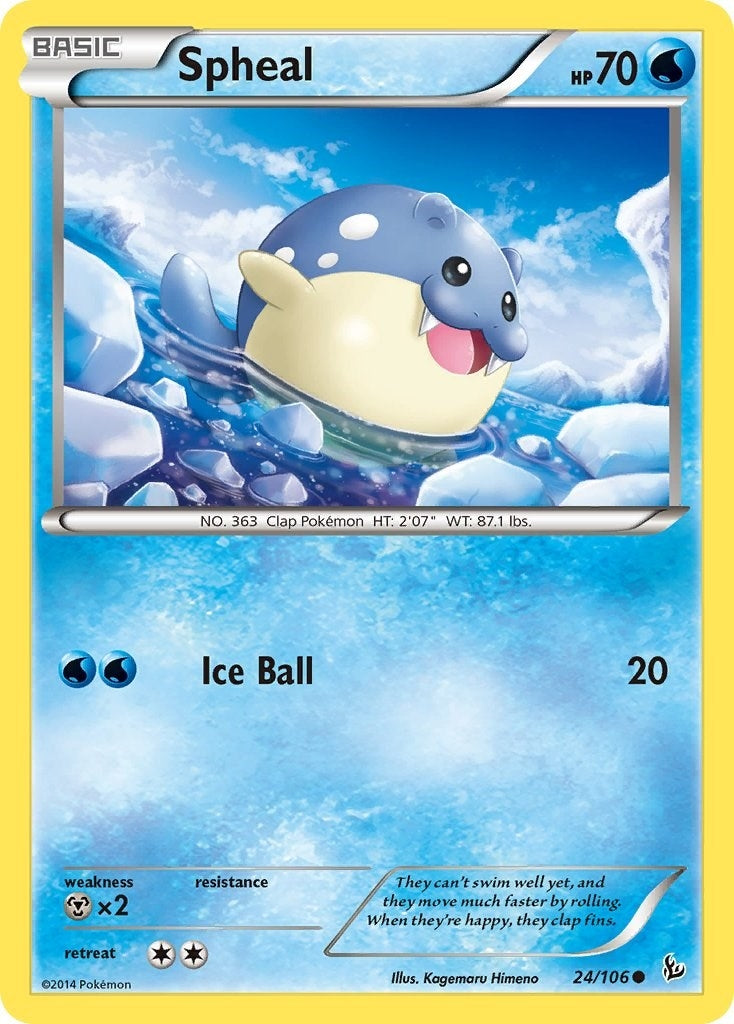Spheal (24/106) (FLF)