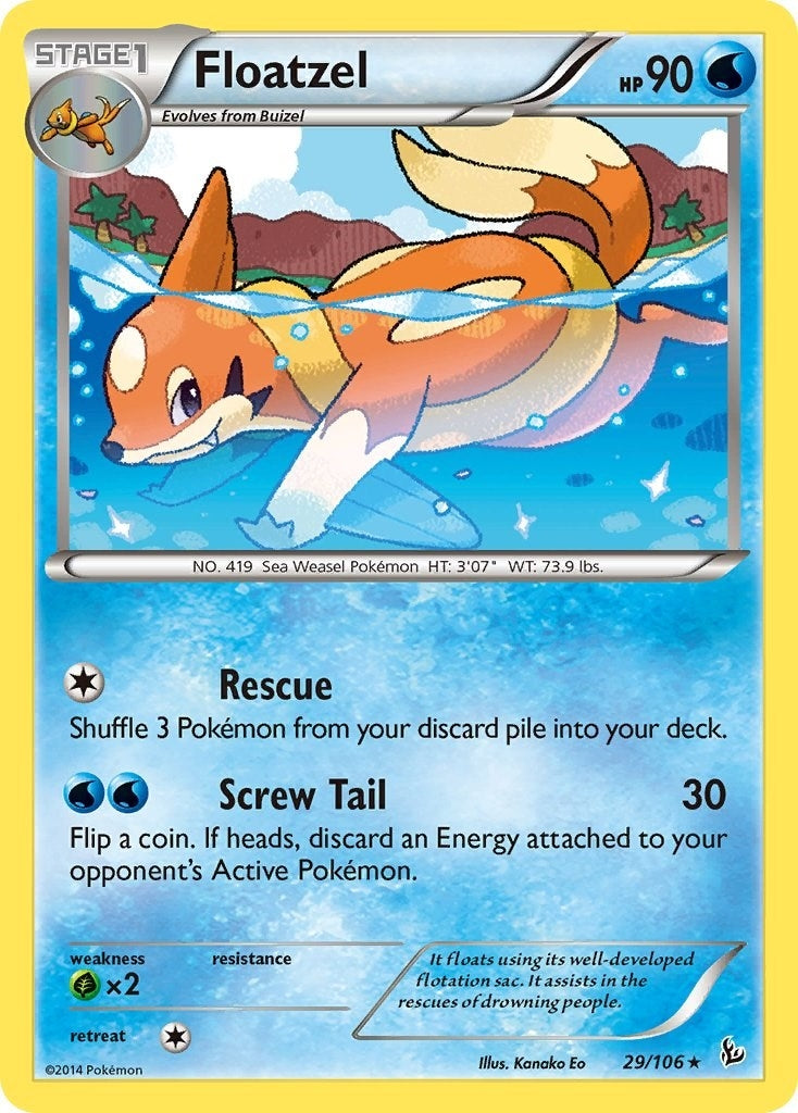 Floatzel (29/106) (FLF)