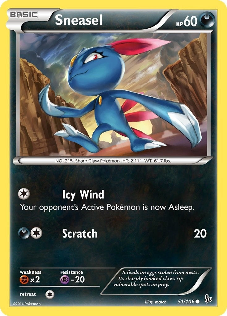 Sneasel (51) (51/106) (FLF)