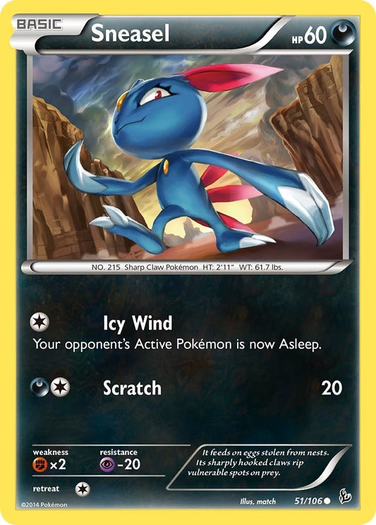 Sneasel (51) (51/106) (FLF)
