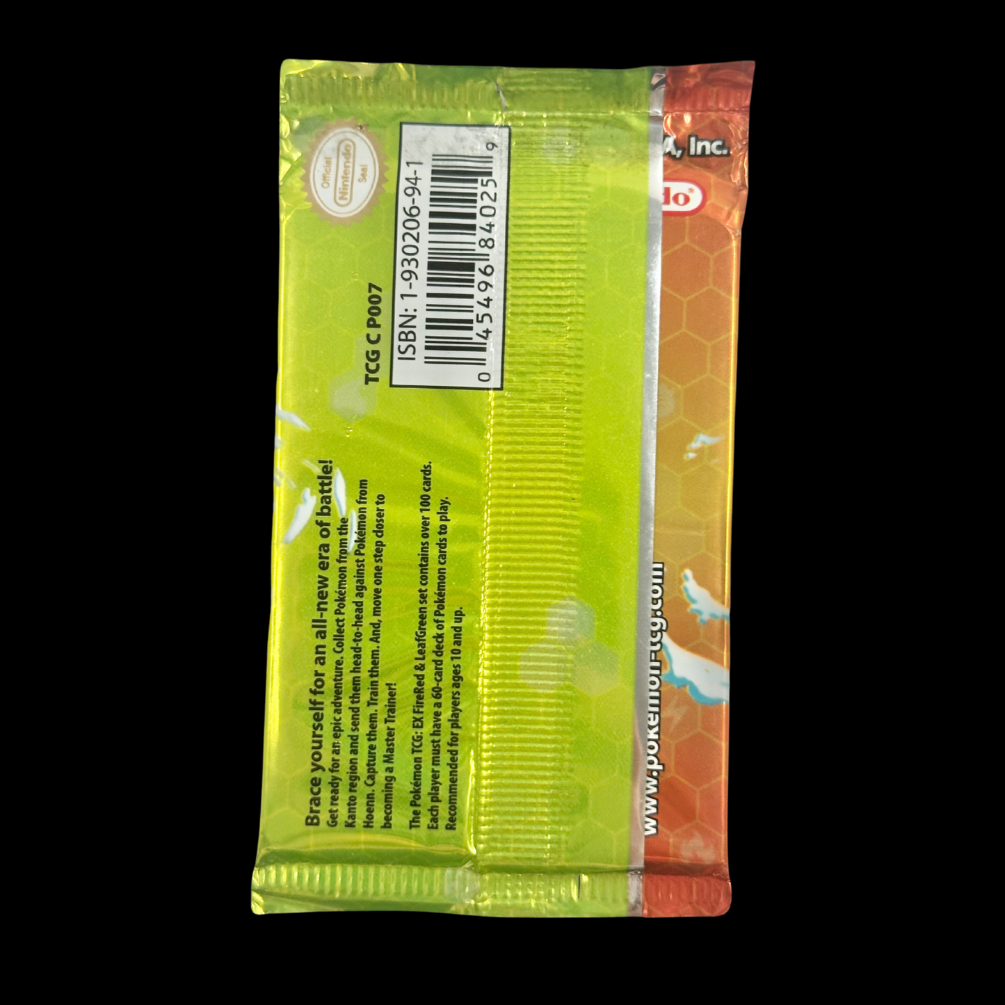 Pokemon EX FireRed & LeafGreen Booster Pack 2004
