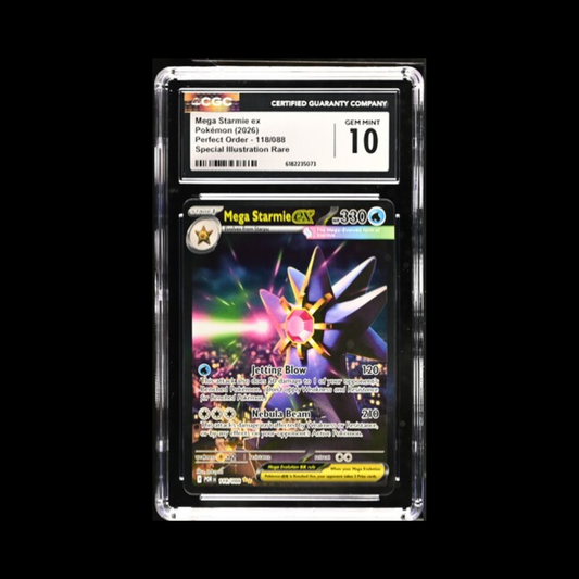 Pokemon Slab Mega Starmie EX 118 CGC 10 Gem 2026