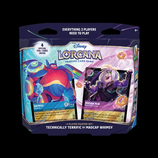 Disney Lorcana Hyperia City Two Player Deck - Baymax & Madam Mim (Ships Oct 2026)