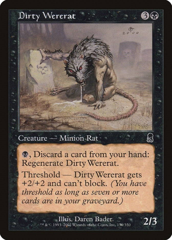 Dirty Wererat (130) (ODY)
