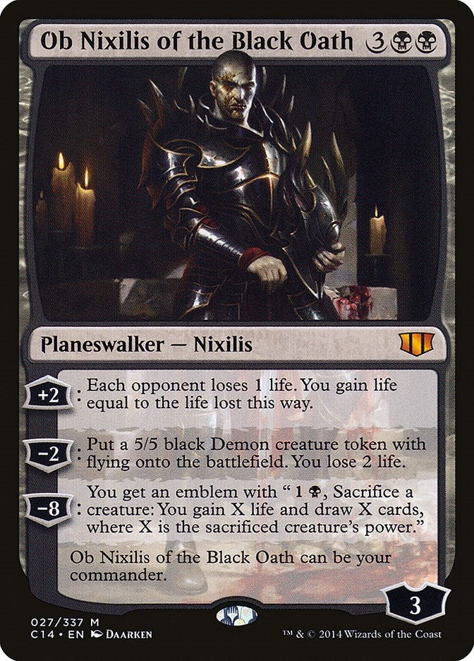 Ob Nixilis of the Black Oath (27) (C14)