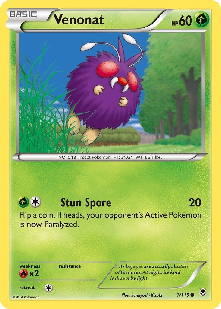 Venonat (1/119) (PHF)