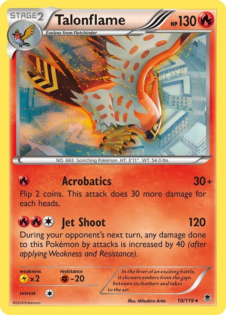 Talonflame (10/119) (PHF)