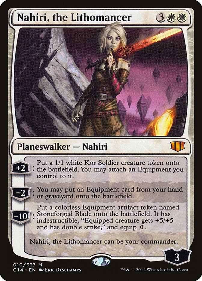 Nahiri, the Lithomancer (10) (C14)