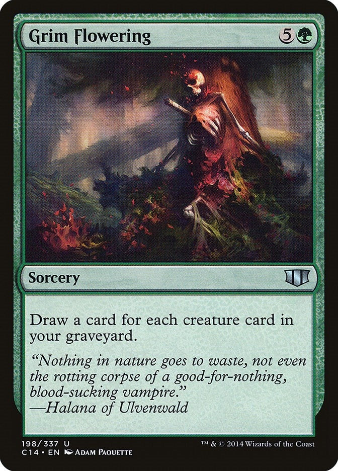 Grim Flowering (198) (C14)