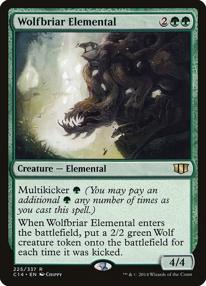 Wolfbriar Elemental (225) (C14)