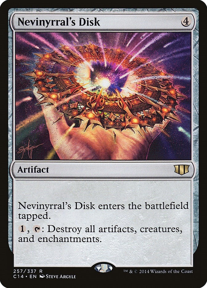 Nevinyrral's Disk (257) (C14)